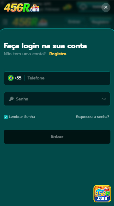 456r.com - entrar sua conta agora